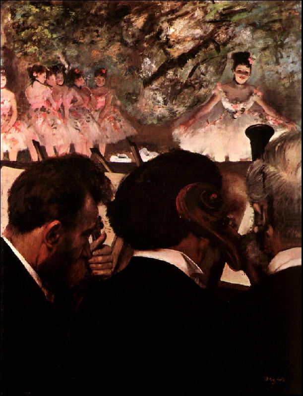 At the Ballet, Edgar Degas